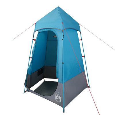 vidaXL Toilet Tent Blue Waterproof