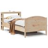 vidaXL Bed Frame without Mattress 90x200 cm Solid Wood Pine
