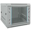 vidaXL Network Cabinet with Storage Grey 53 x 60 x 45 cm Steel