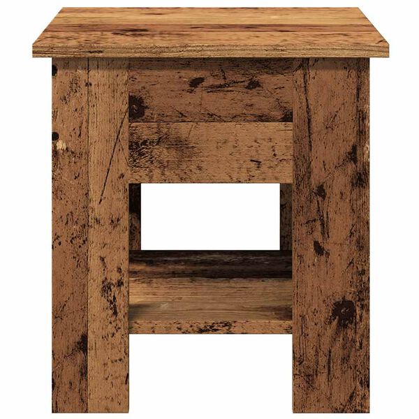vidaXL Coffee Table Old Wood 40x40x42 cm Engineered Wood