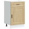 vidaXL Kitchen Base Cabinet "Porto" Sonoma Oak Engineered Wood