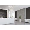 Grosfillex Wallcovering Tile Gx Wall+ 5pcs Stone 45x90cm Dark Grey