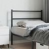 vidaXL Metal Replace Headboard Black 100 cm