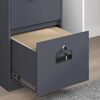 vidaXL File Cabinet Anthracite 44 x 50 x 74.5 cm Cold-Rolled Steel