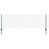 vidaXL Welded Wire Fence with Posts 100 x 0.8 m PVC-Coated Steel Green
