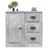 vidaXL Sideboard Concrete Grey 70x35.5x67.5 cm Engineered Wood