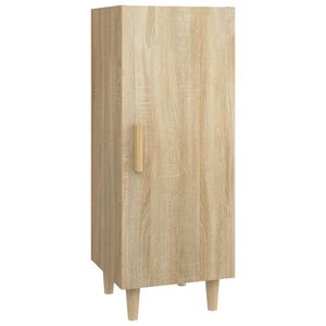 vidaXL Sideboard Sonoma Oak 34,5x34x90 cm Engineered Wood