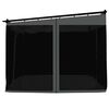 vidaXL Gazebo with Mesh Walls Anthracite 3x3 m Steel