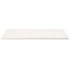 vidaXL Table Top White 100x50x2.5 cm Solid Wood Pine Rectangular