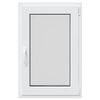 vidaXL Basement Window "RISOR" 60x100 cm Tilt&Turn DIN Right White