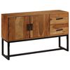 vidaXL Sideboard Brown 110x30x70 cm Solid Wood Acacia