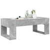 vidaXL Coffee Table Concrete Grey 110 x 50 x 41 cm Engineered Wood