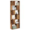 vidaXL Book Cabinet/Room Divider Old Wood 60x24x186 cm