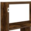 vidaXL Wall Cube Shelf 12 Compartments Smoked Oak Engineered Wood