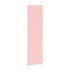 vidaXL Pleated Blind Pink 55x200 cm Fabric Width 54.4 cm Polyester