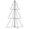 vidaXL Christmas Cone Tree 200 LEDs Indoor and Outdoor 98x150 cm