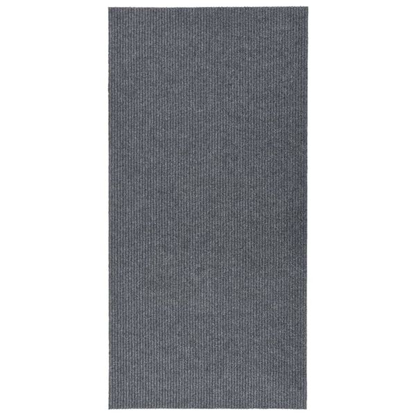 vidaXL Dirt Trapper Carpet Runner 100x200 cm Grey