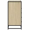 vidaXL Drawer Cabinet Sonoma Oak 70x41x83.5 cm Engineered Wood