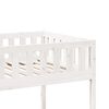 vidaXL Children's Bed without Mattress White 80x200 cm Solid Wood Pine