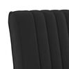vidaXL Slipper Chair Black Velvet