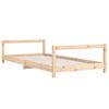 vidaXL Kids Bed Frame 90x190 cm Solid Wood Pine
