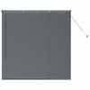 vidaXL Venetian Blinds Dark Grey 130 x 130 cm Aluminium