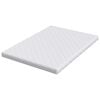 vidaXL Mattress White 140 x 200 cm PU Foam