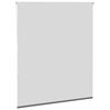vidaXL Roller Blind Blackout Grey 130x150 cm Fabric Width 126.6 cm Polyester