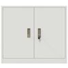 vidaXL Storage Cabinet White 80 x 40 x 70 cm Cold-Rolled Steel