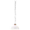 vidaXL Industrial Hanging Lamp 58 cm White E27