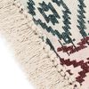 vidaXL Handwoven Kilim Rug Cotton 120x180 cm Printed Multicolour