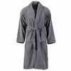 vidaXL Unisex Terry Bathrobe 100% Cotton Anthracite S
