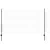 vidaXL Hexagonal Fence with Post 10 x 1.4 m PVC-Coated Steel Grey Mesh