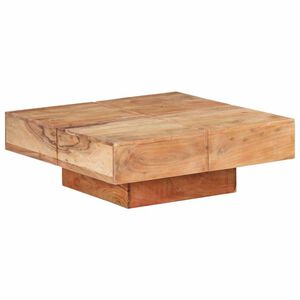vidaXL Coffee Table | Natural Wood | Solid Acacia Wood | Medium | Durable