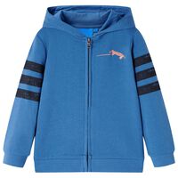 Kids' Hooded Sweatshirt Blue 92