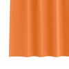 vidaXL Blackout Curtains with Rings 2 pcs Bright Orange 140 x 140 cm