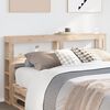 vidaXL Headboard with Shelves 140 cm Solid Wood Pine