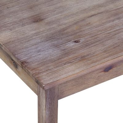 vidaXL Dining Table Solid Acacia Wood 120x70x75 cm