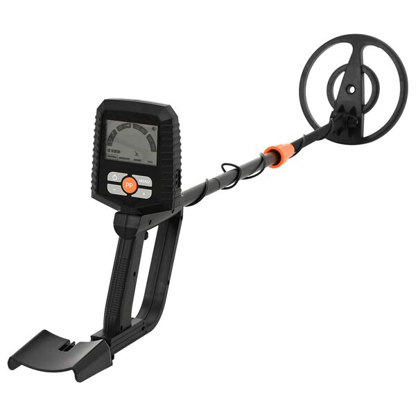 vidaXL Metal Detector with LCD Display 3 Models 19 cm Coil Black