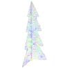 vidaXL Christmas Tree 100 LEDs Multicolour 120 cm Acrylic