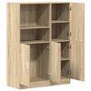 vidaXL 2 Piece Kitchen Cabinet Set Sonoma Oak Engineered Wood