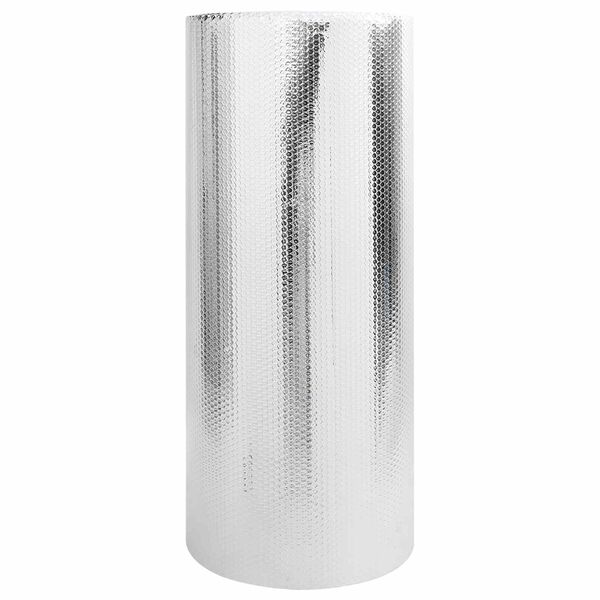 vidaXL Radiator Heat Reflector Silver 10 x 1 m Polyethylene