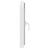 vidaXL Basement Window "RISOR" 80x70 cm Tilt&Turn DIN Right White