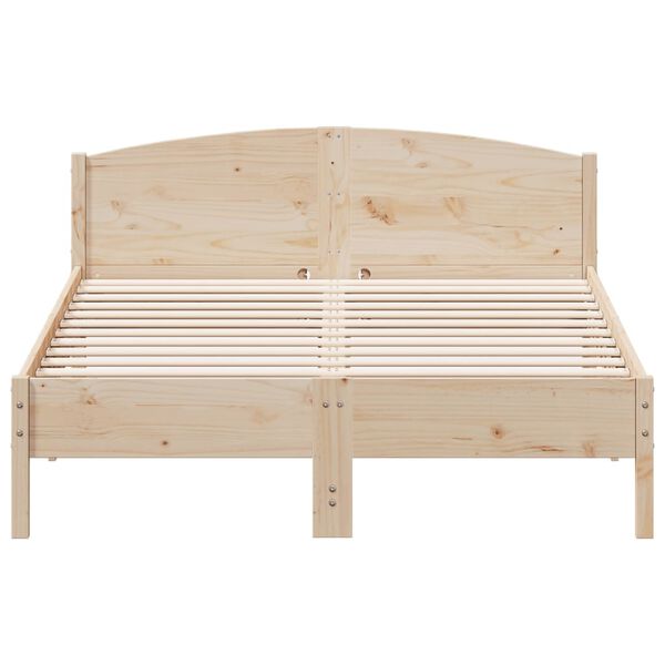 vidaXL Bed Frame without Mattress 120x200 cm Solid Wood Pine