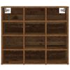 vidaXL Shoe Cabinet Old Wood 77.5 x 30 x 67 cm Engineered Wood