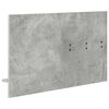 vidaXL Wall-Mounted Coat Rack with Shelf Concrete Grey 90 x 10 x 50 cm