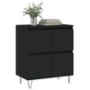 vidaXL Sideboard Black 60x35x70 cm Engineered Wood