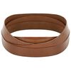 vidaXL Leather Strap Brown 200 x 2.5 cm Leather