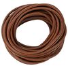 vidaXL Leather Cord Light Brown &Oslash;5 mm x 10 m Leather