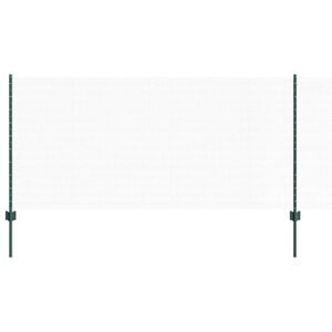 vidaXL Welded Wire Fence 25 x 1 m (W x H) PVC-Coated Steel Green Mesh